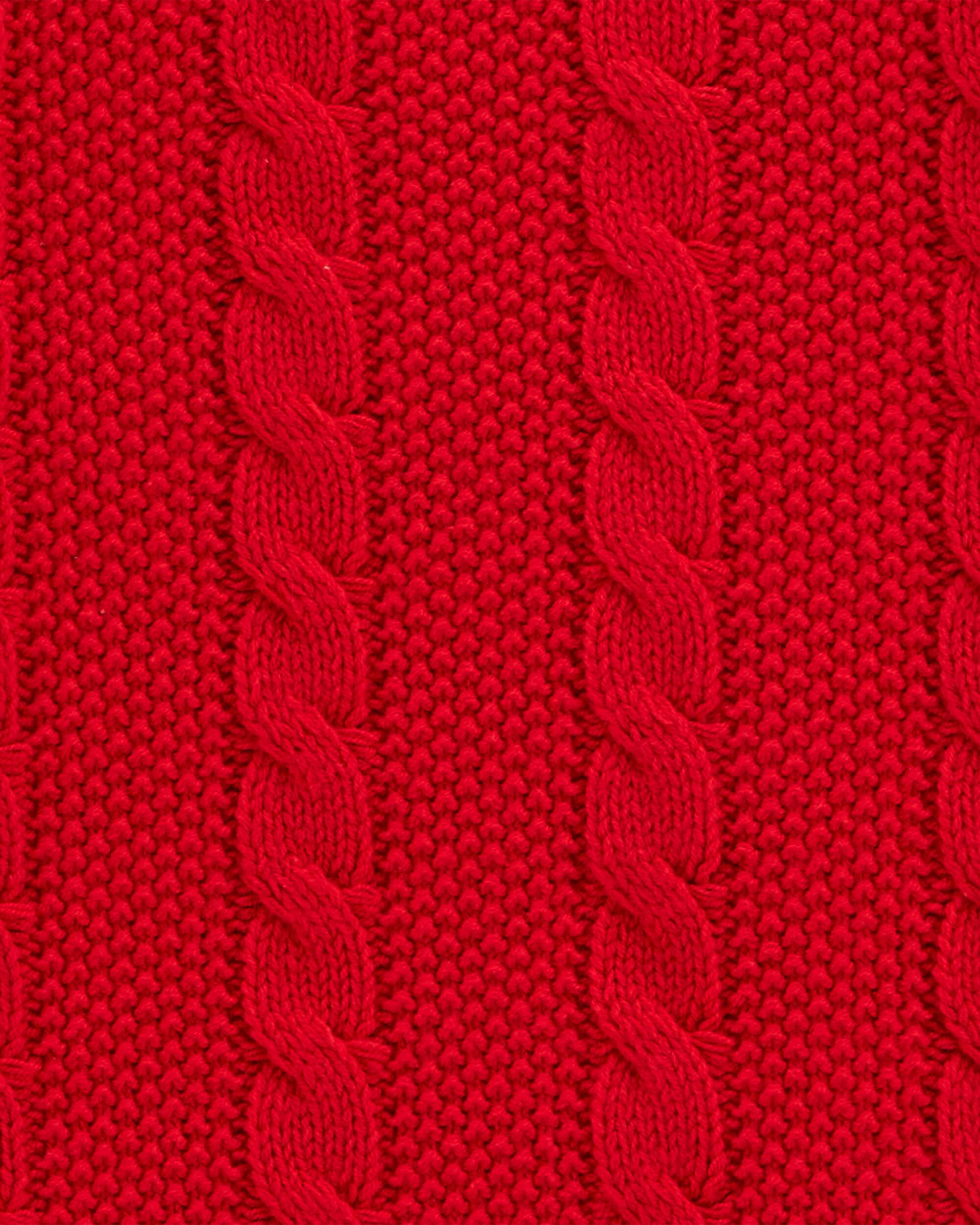 Carters red sweater dress on sale