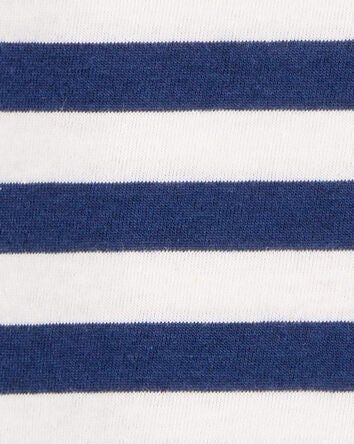 Baby Striped Knit Short-Sleeve Tee, 