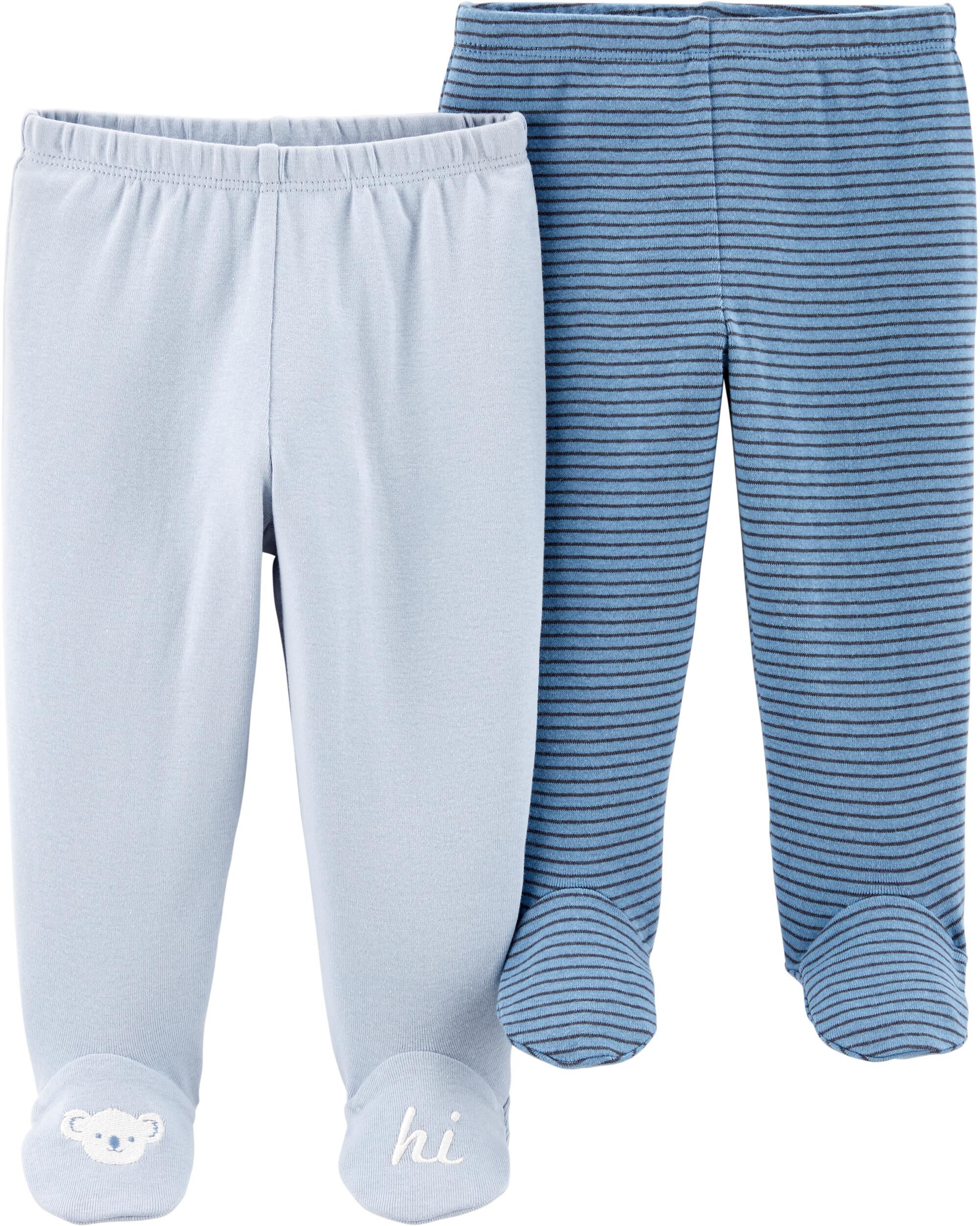 2Pack Cotton Footed Pants Carter’s OshKosh Canada