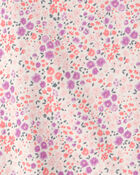 Girls Floral Top - Pink, image 2 of 3 slides