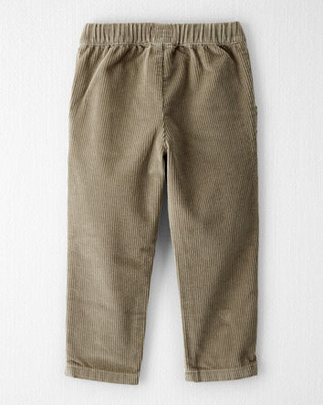Toddler Boy Organic Cotton Corduroy Pants, 