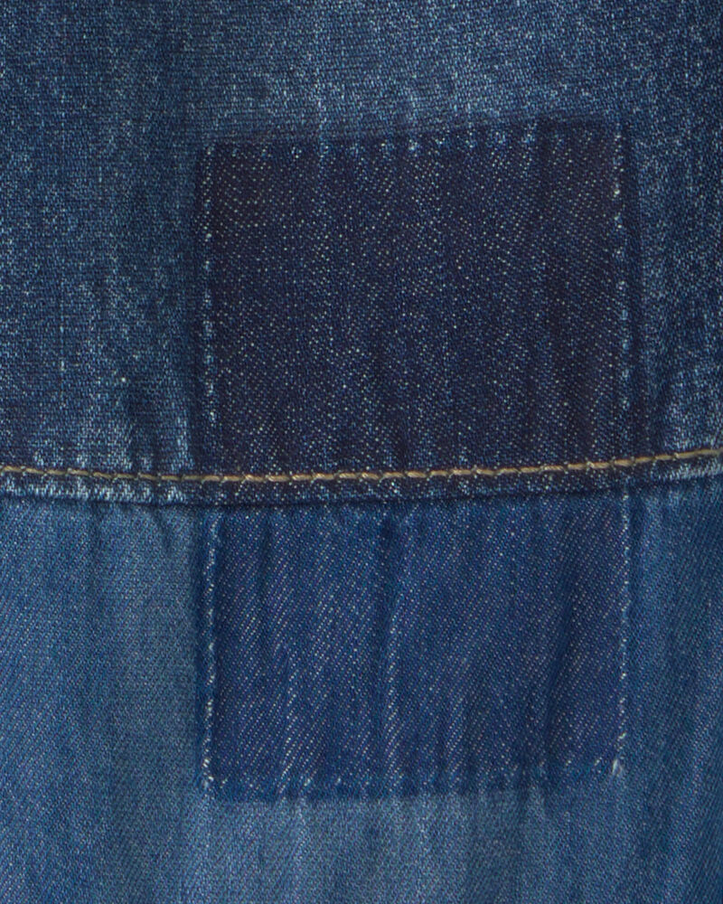Toddler Boy Denim Straight Jeans - Medium Wash, image 3 of 4 slides
