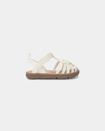 B&eacute;b&eacute; fille - Sandales Every Step&reg; pour marcheurs d&eacute;butants - Blanc, 