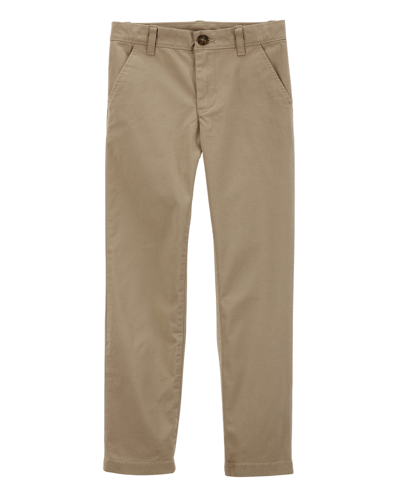 Kid Flat-Front Pants, image 1 of 4 slides