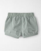 Baby Girl 2-Pack French Terry Shorts in Under The Sea, image 3 of 6 slides