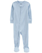 Toddler 1-Piece Cotton Blend Footie Pyjamas, image 1 of 3 slides