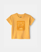 B&eacute;b&eacute; - T-shirt &agrave; imprim&eacute; &laquo;Sun&rsquo;s Out&raquo; - Jaune, image 1 sur 2 diapositives