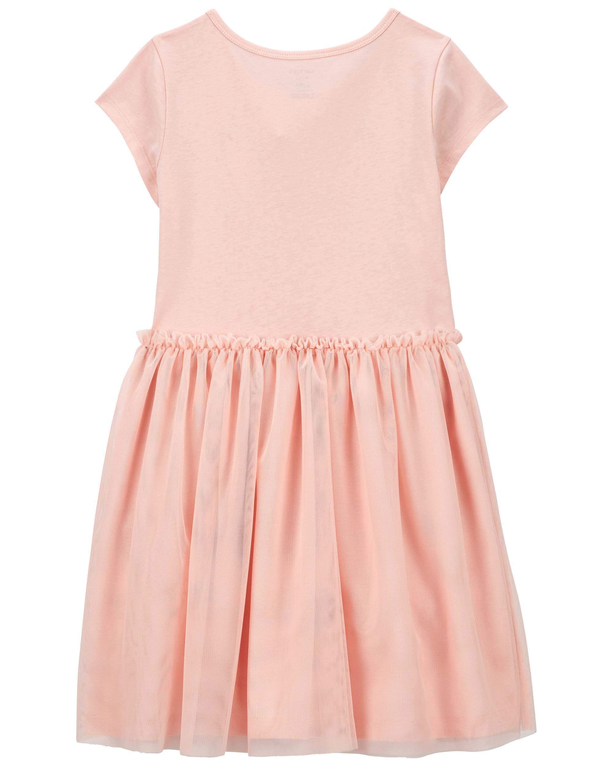Carters pink bunny dress sales
