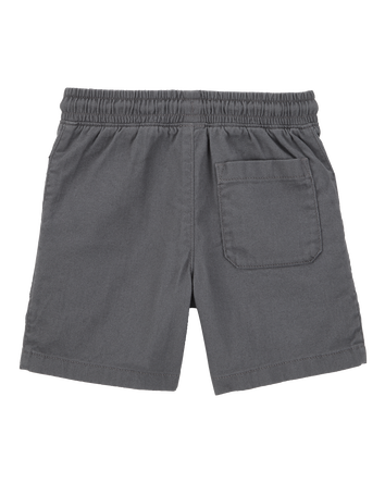 Kid Pull-On Cotton Shorts, 