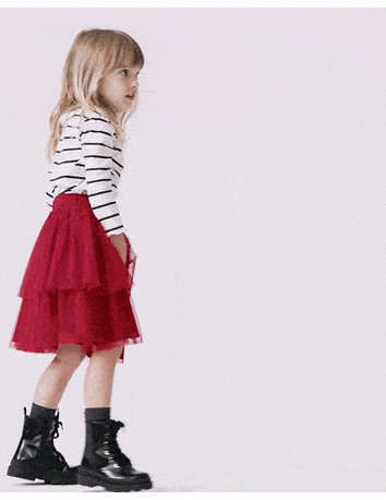 Tout-petit fille - Jupe Avenue Twirl™ en tulle en tulle - Rouge, 