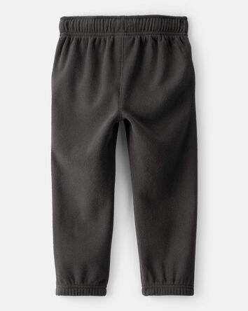Toddler Boy Fleece Joggers - Black, 