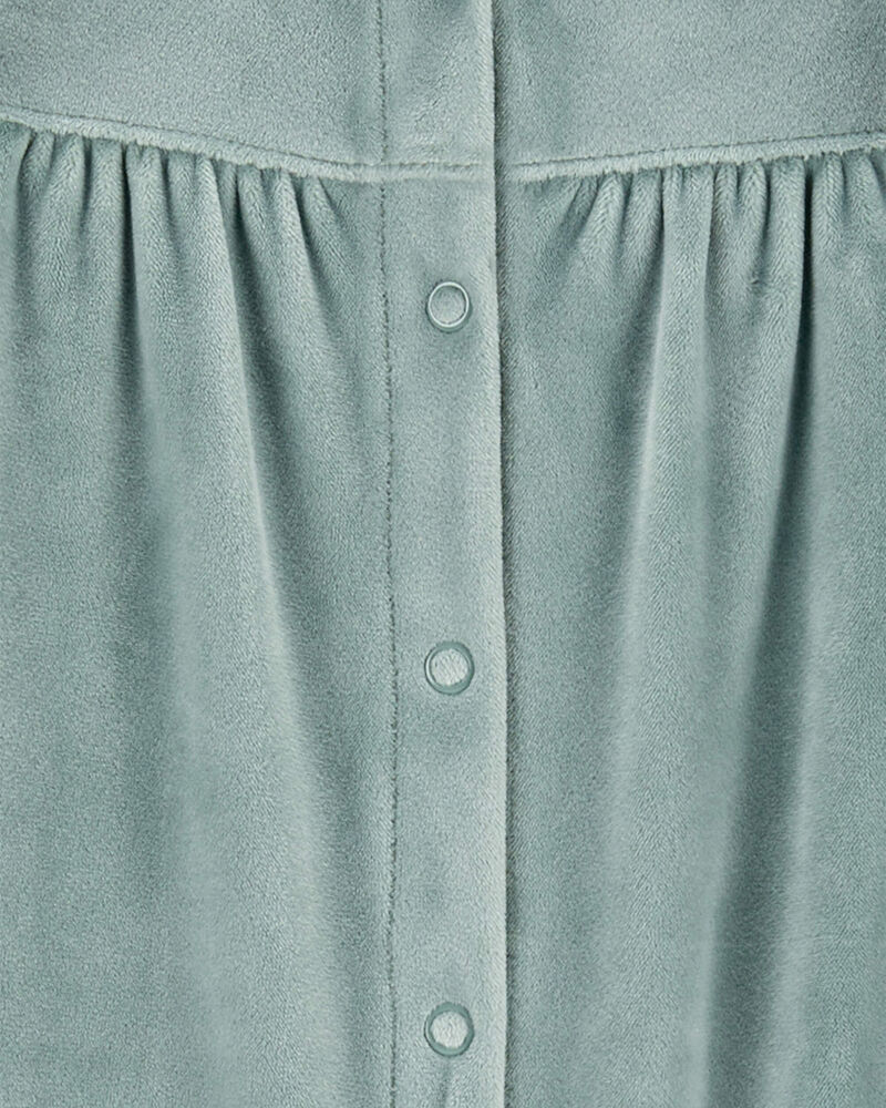 Baby Flutter Snap-Up Fuzzy Jumpsuit, image 2 of 3 slides