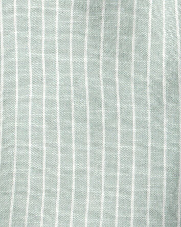 Baby Girl 2-Piece Sleeveless Tee & Pant Set - Green, 