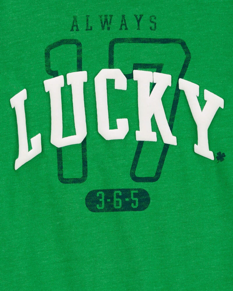 Toddler St. Patrick's Day "Lucky" Tee, image 3 of 4 slides