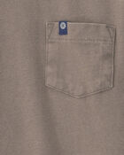 Toddler Boy Mineral Wash Long-Sleeve T-Shirt - Brown, image 2 of 3 slides