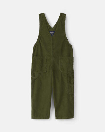 Toddler Corduroy Overalls - Olive Green, 