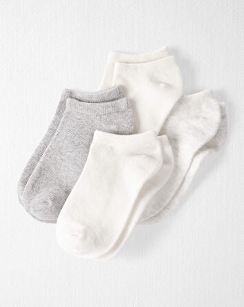 Kid 4-Pack No Show Socks, 