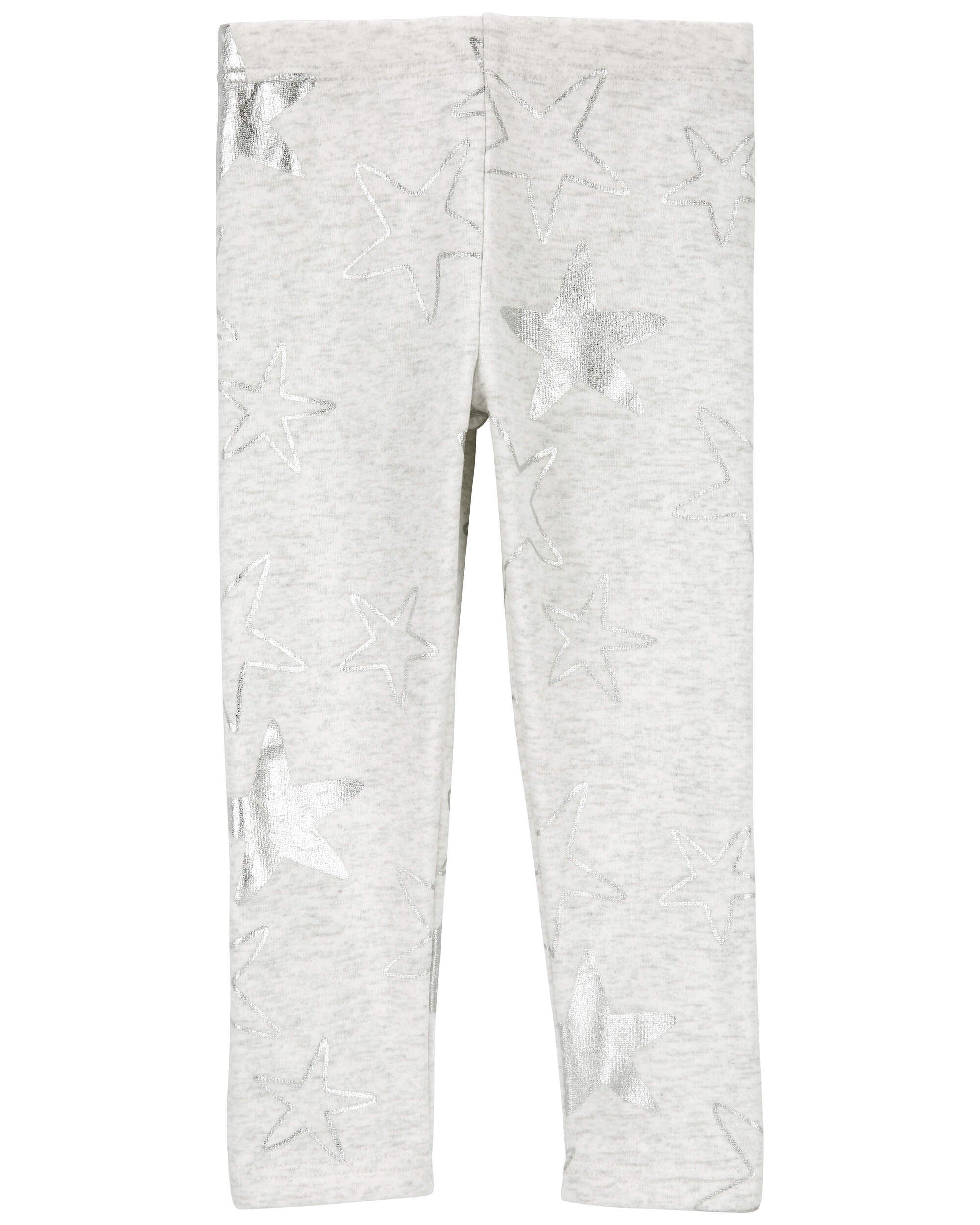 Carter s Baby Girls Baby Sparkly Star Cozy Fleece Leggings