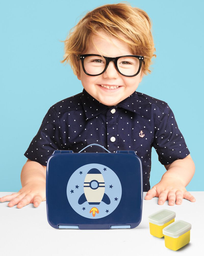 Spark Style Bento Lunch Box - Rocket, image 5 of 6 slides