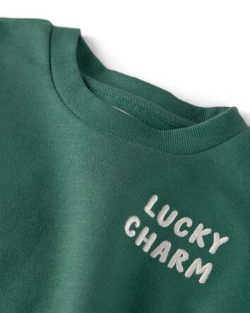 Kid Kid Organic Cotton Lucky Charm Sweatshirt, 