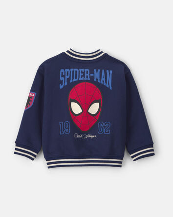 Tout-petit gar&ccedil;on - Blouson en molleton Spider-Man de &copy;Marvel - Bleu, 