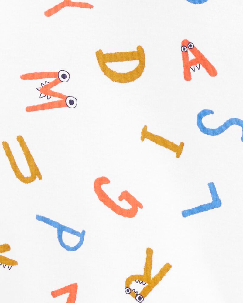 Baby 4-Piece Monster 100% Snug Fit Cotton Pyjamas, image 2 of 4 slides