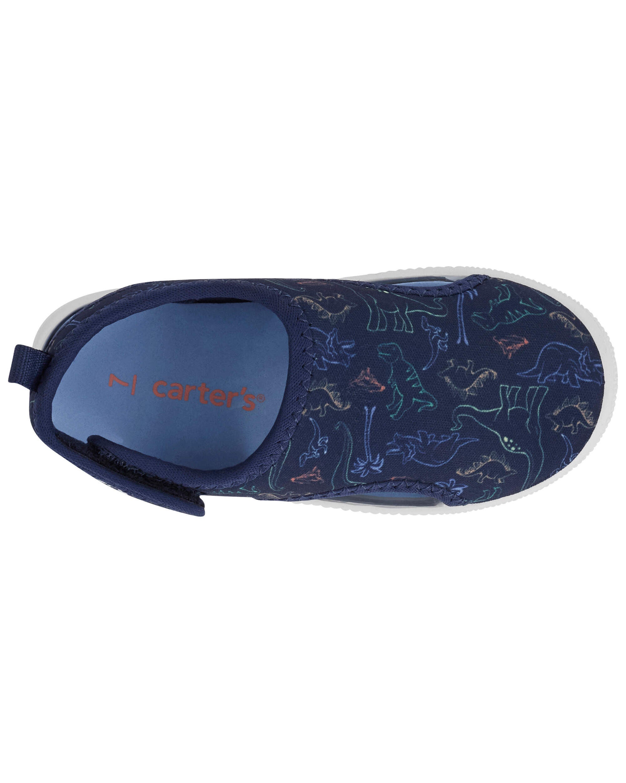 Carter's dinosaur slip on shoes sales