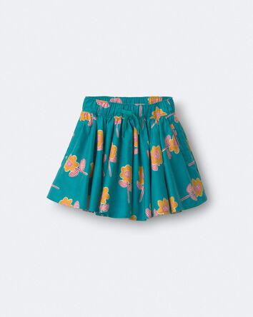 Tout-petit fille - Minijupe Avenue Twirl&trade; &agrave; imprim&eacute; floral &ndash; Sarcelle, 