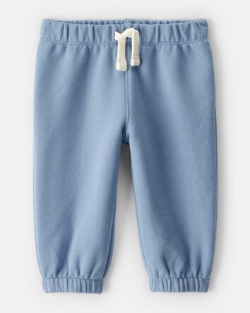 Baby Boy Fleece Pants - Blue, 