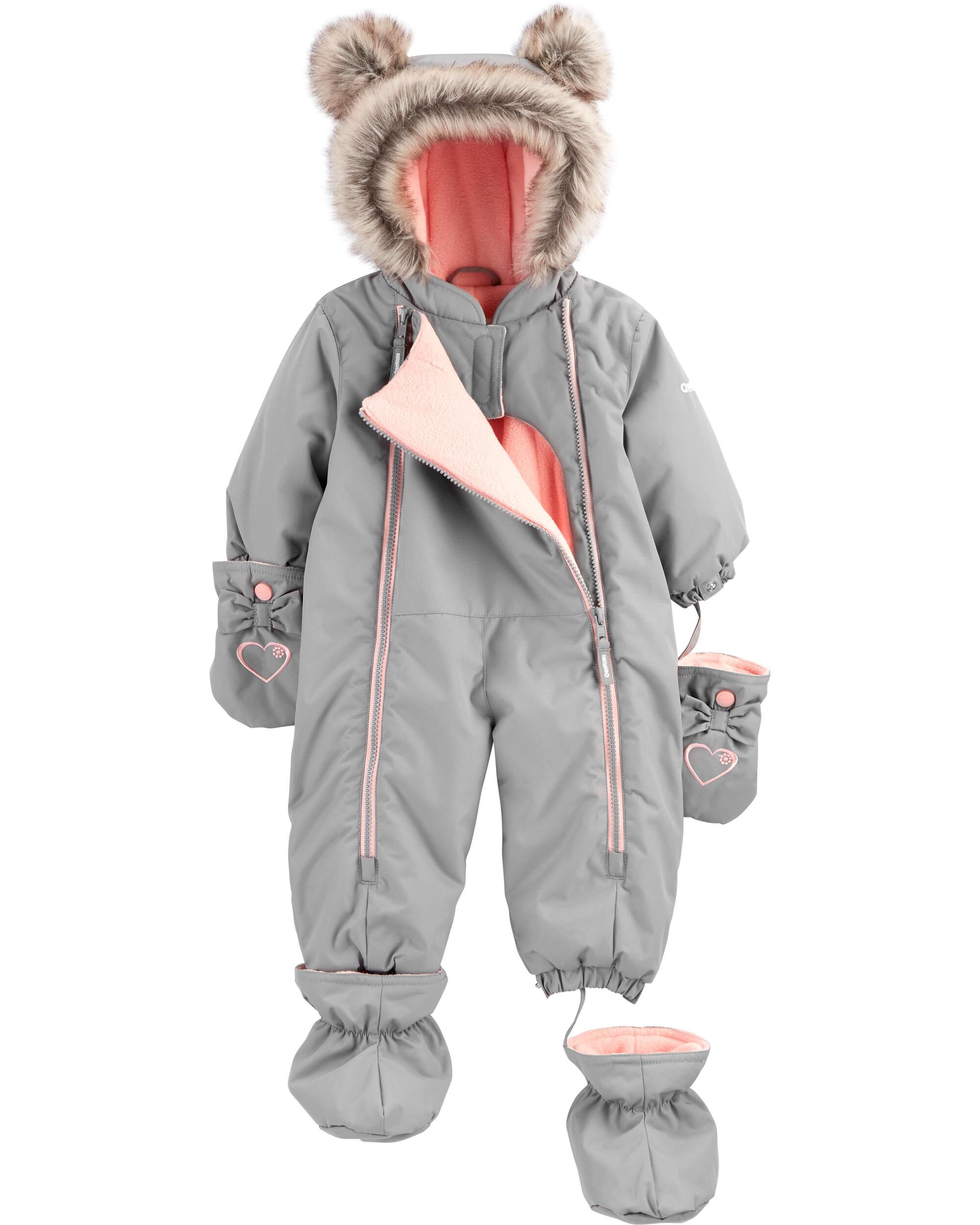 Baby girl snowsuit next