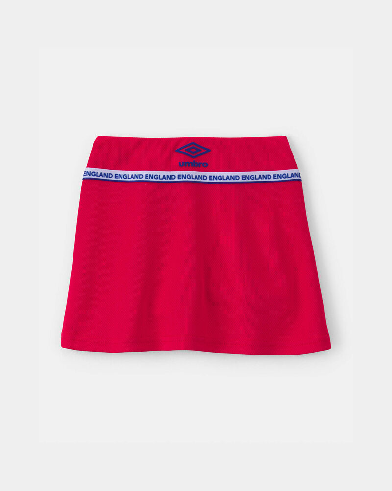 Toddler Girl Umbro England Active Skort - Red, image 2 of 6 slides
