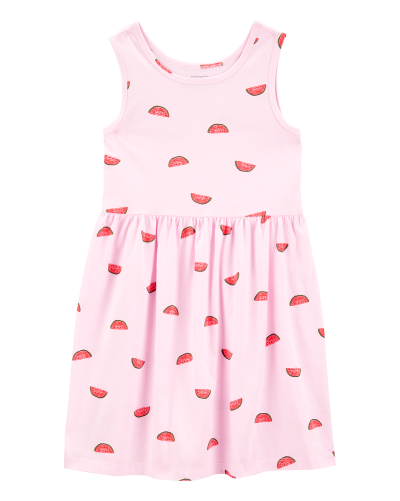 Kid Watermelon Tank Romper, image 1 of 4 slides