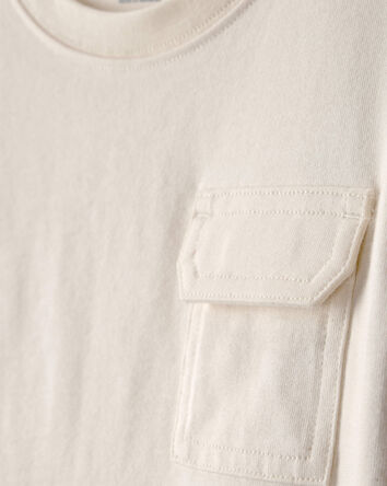 Tout-petit gar&ccedil;on - T-shirt &agrave; manches longues aux couleurs contrast&eacute;es &ndash; Beige, 