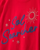 Girls 'Sol Searcher' Top - Red, image 2 of 4 slides