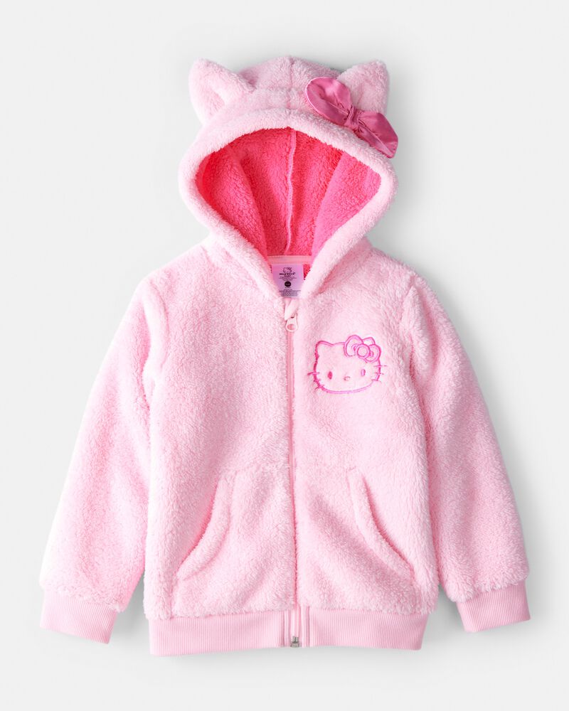 Toddler Girl Hello Kitty&reg; Hoodie - Pink, image 1 of 3 slides