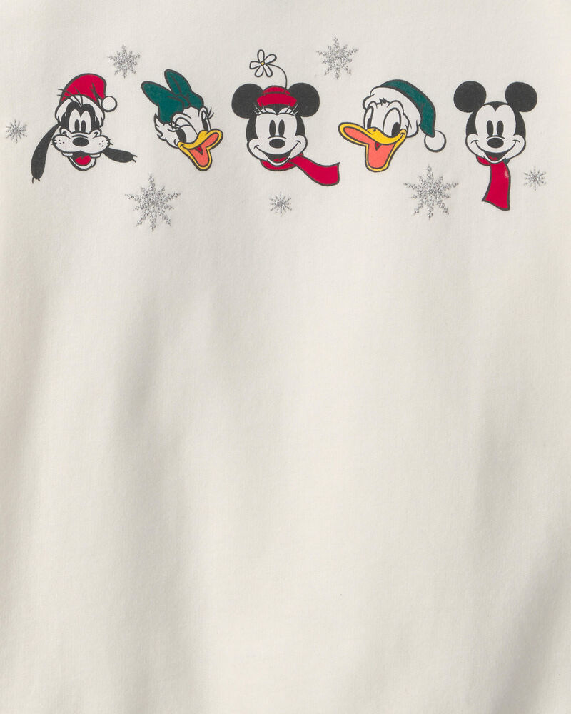 Filles - Chandail ouat&eacute; &agrave; motif Disney&copy; de No&euml;l &ndash; Cr&egrave;me, image 2 sur 2 diapositives