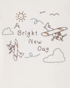 Baby 4-Piece Airplane Outfit Set, image 2 of 3 slides