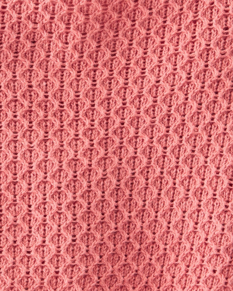 Baby 2-Piece Organic Cotton Crotchet Knit Set, image 4 of 4 slides