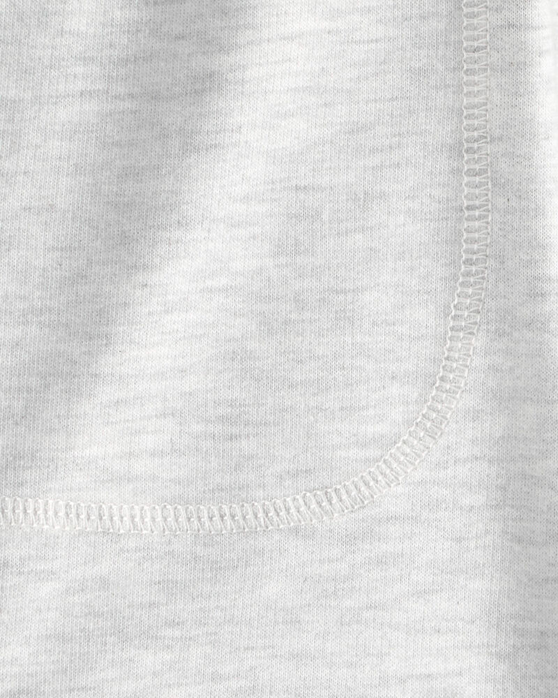 Boys French Terry Shorts - Grey, image 3 of 4 slides