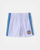 Toddler Umbro Argentina Mesh Soccer Shorts - Light Blue/White, image 1 of 7 slides