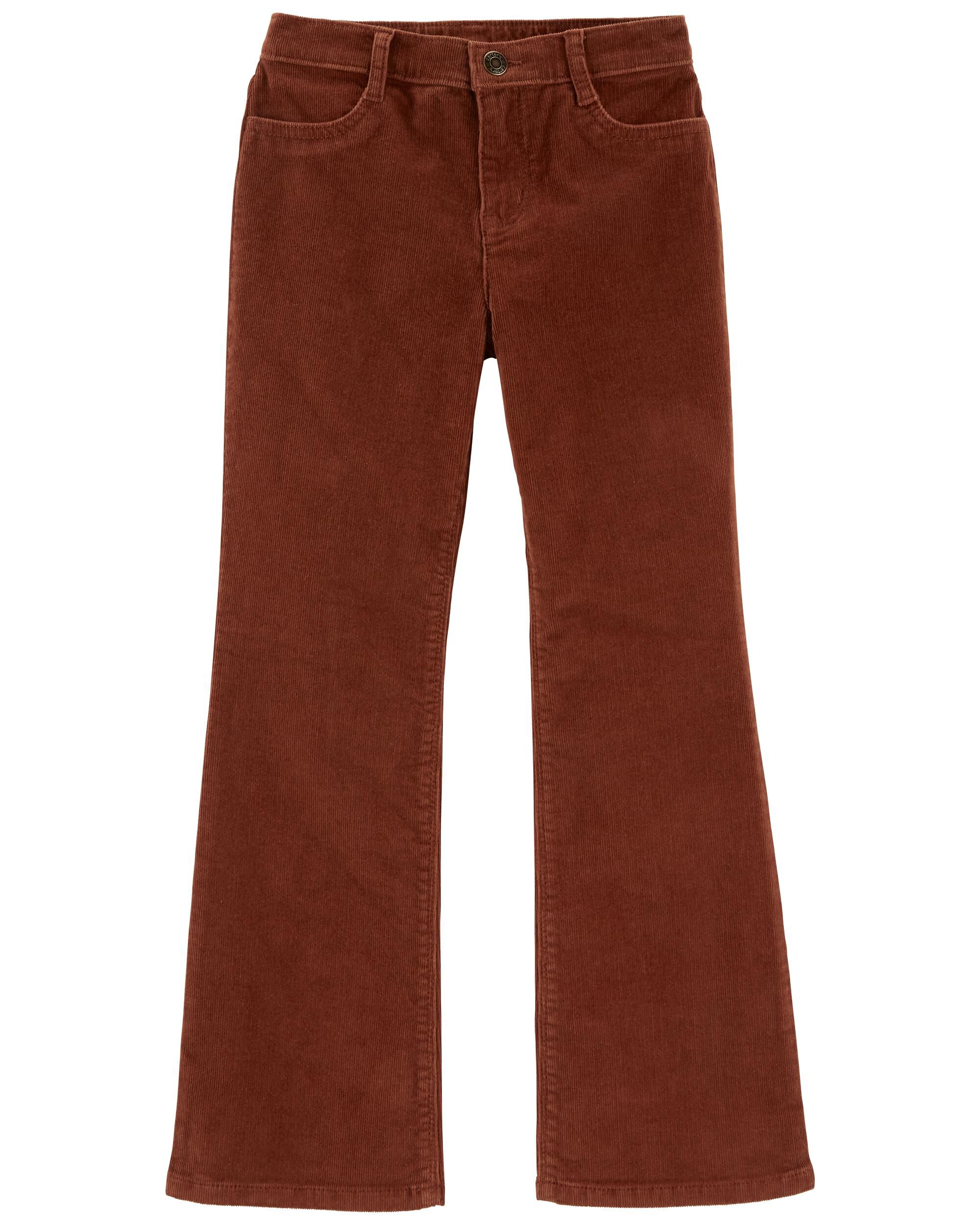Corduroy flare jeans new arrivals