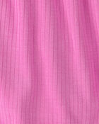 B&eacute;b&eacute; fille - Ensemble haut &agrave; manches volant&eacute;es.et short unis PurelySoft - Rose, image 3 sur 3 diapositives