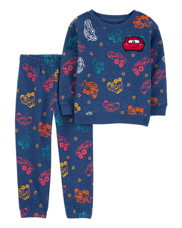 Baby 2-Piece Cars Sweatshirt & Pant Set, 