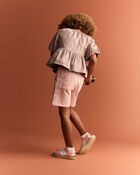 Toddler Girl Bermuda Short - Light Pink, image 5 of 7 slides