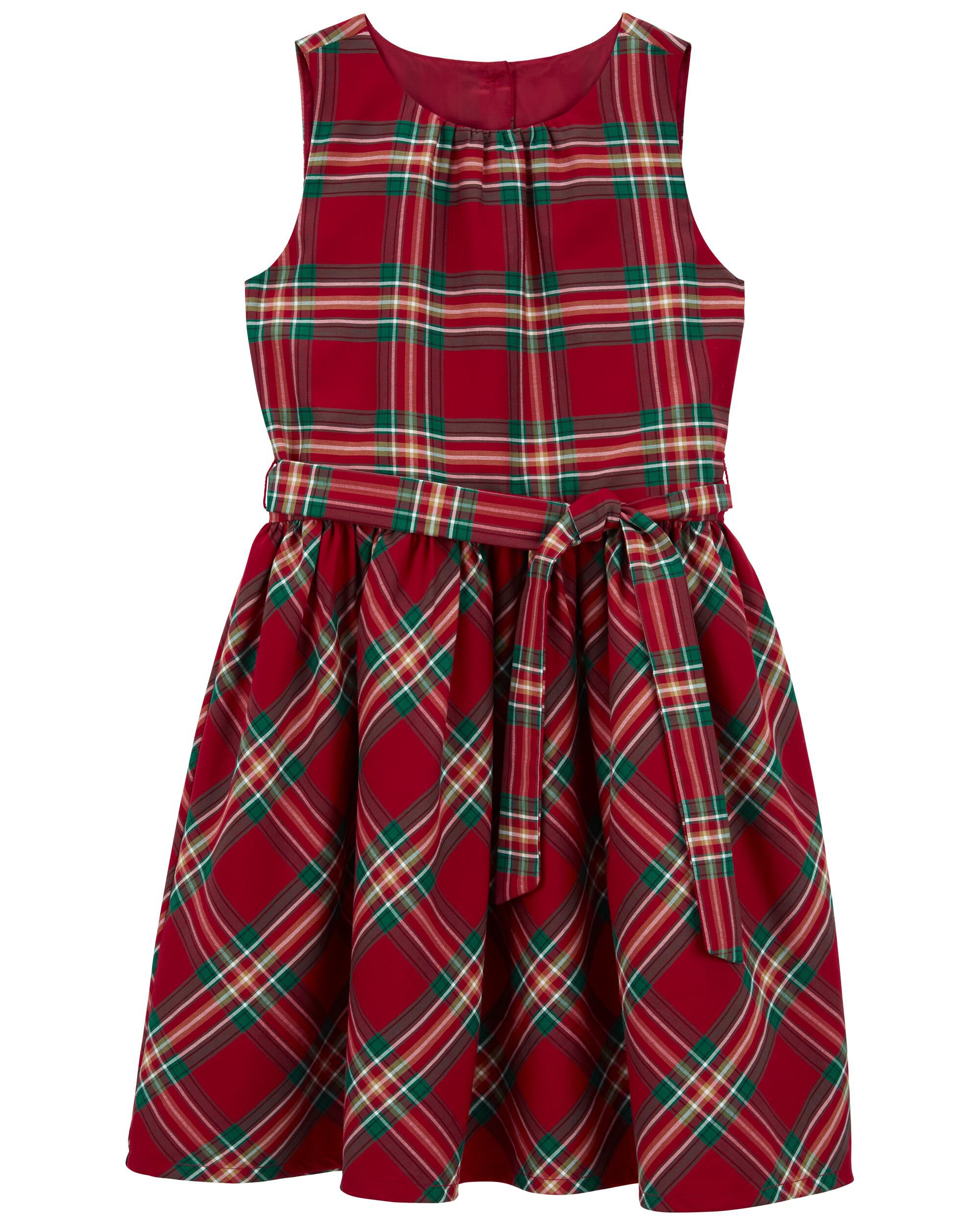 Girls plaid outfit cheap
