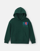Boys 'Play To Win' Fleece Hoodie - Green, image 1 of 4 slides