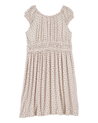 Jeune Robe en viscose à pois, image 2 sur 4 diapositives