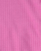 Baby Girl 2-Pack Flamingo PurelySoft Long-Sleeve Multipack Bodysuits - Pink/Ivory, image 5 of 7 slides