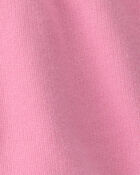 Baby Girl French Terry Shorts - Pink, image 3 of 4 slides