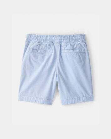 Boys Twill Shorts - Blue, 